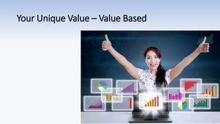 Your Unique Value – Value Based
 
