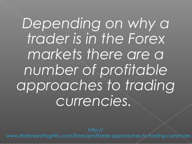 Trading currencies