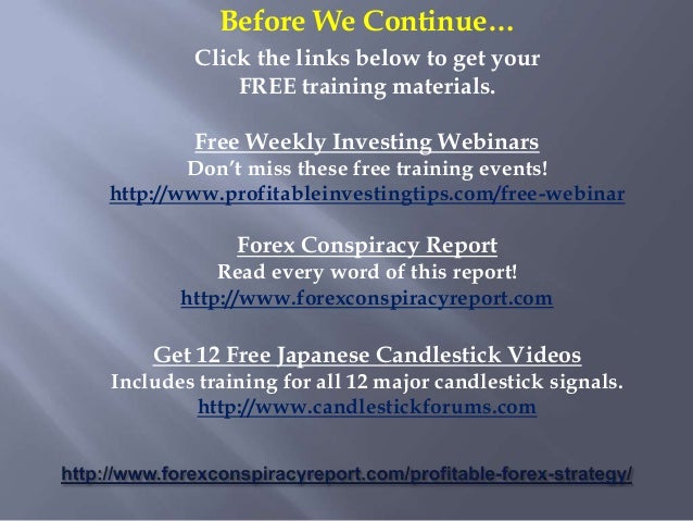 Profitable daily forex strategy