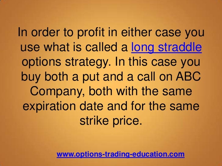 19 options strategies