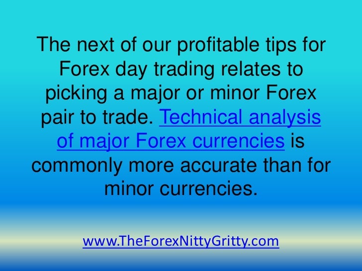 Tips for forex day trading