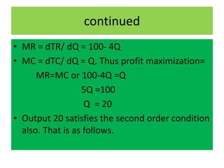 Profit analysis and profit theories | PPTX