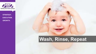 ©The 2112 Strategy Group, LLC – Distribution Prohibited Without Express Permission.
STRATEGY.
EXECUTION.
GROWTH.
Wash, Rinse, Repeat
 