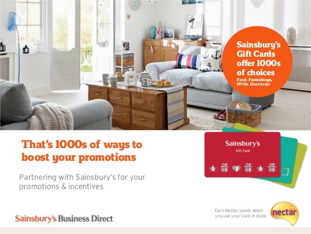 Profiting Through Promotions With Sainsbury S Business Direct