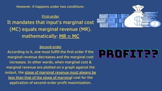 PROFIT MAXIMIZATION | PDF
