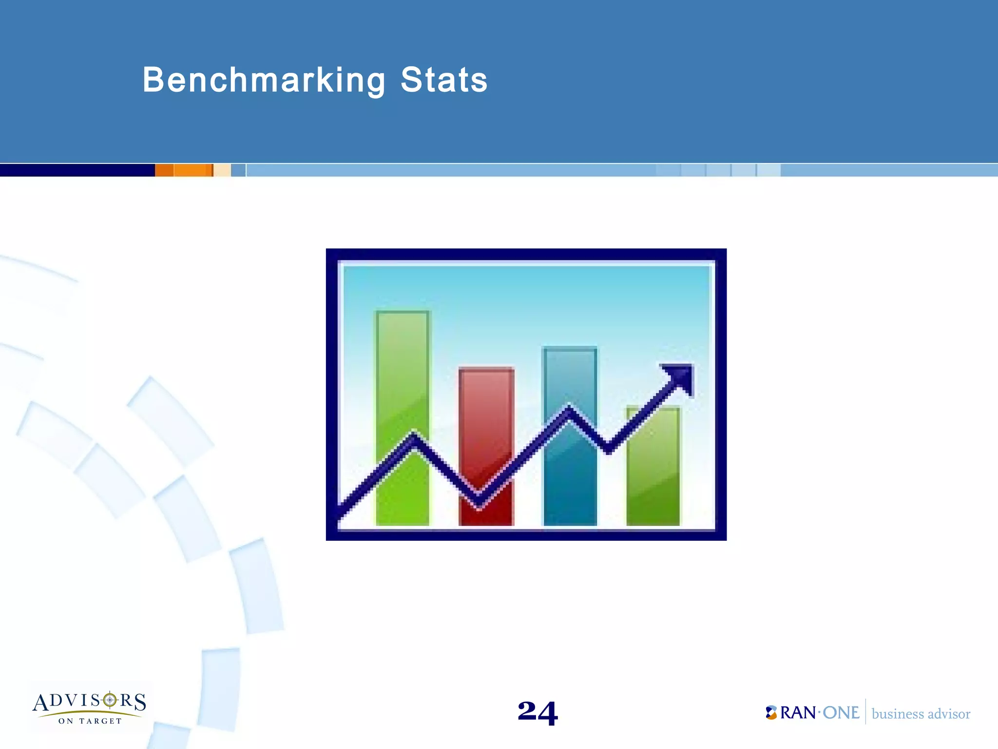 24
Benchmarking Stats
 