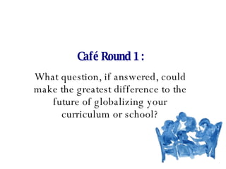Attaining A Global Perspective World Cafe Ppt