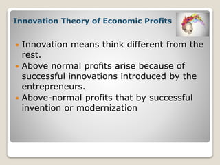 Profit theories | PPTX