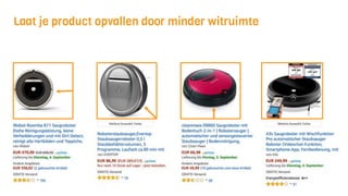 Laat je product opvallen door minder witruimte
 