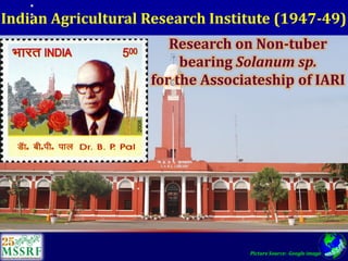 Over 60 years of Adventure in Agricultural Research & Development (© MSSRF)