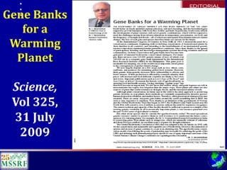 Over 60 years of Adventure in Agricultural Research & Development (© MSSRF)