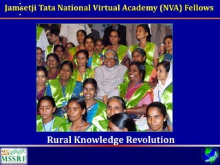 Over 60 years of Adventure in Agricultural Research & Development (© MSSRF)