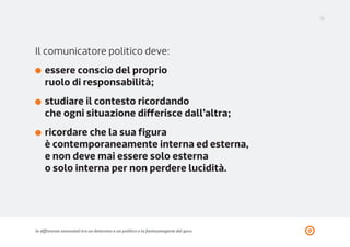 Proforma - corso universitario di comunicazione politica allo IED: tu…