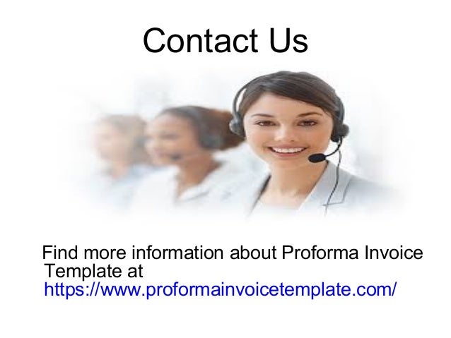 proforma invoice template profama invoice