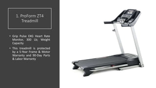 ProForm ZT4 VS ProForm Pro 2000 VS ProForm 6.0 RT VS ProForm PFTL99715 VS ProForm PFTL13116 Pro 2000 Treadmill PPT