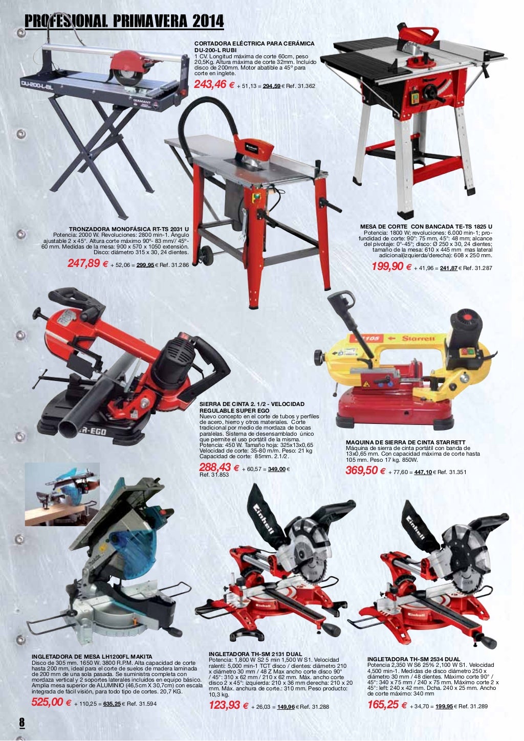 PROFER PRIMAVERA PROFESIONAL 2014
