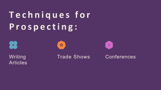 Prospecting Sources Process of Prospecting | PPTX