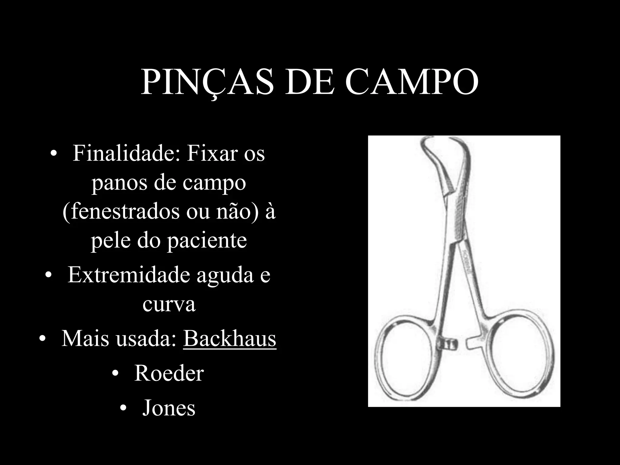 Prof instrumentação cirúrgica / Pinças anatômicas | PDF
