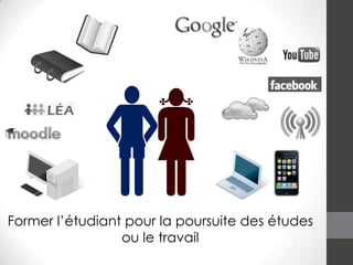 Former l’étudiant pour la poursuite des études
ou le travail

 