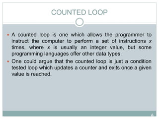 Fundamentals of Programming Chapter 7 | PPT