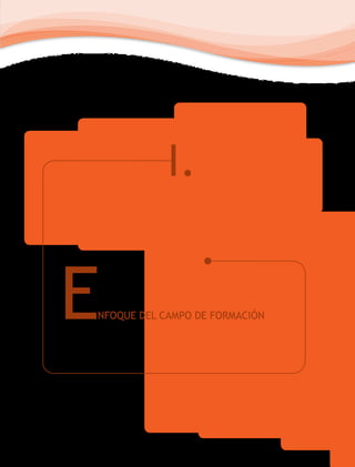 I.
ENFOQUE DEL CAMPO DE FORMACIÓN
 