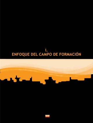 I.
ENFOQUE DEL CAMPO DE FORMACIÓN
 