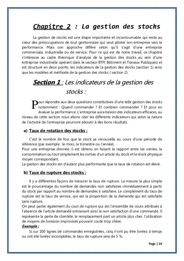 Exemple De Rapport De Gestion Dune Entreprise  Le Meilleur Exemple