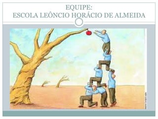 EQUIPE:
ESCOLA LEÔNCIO HORÁCIO DE ALMEIDA
 