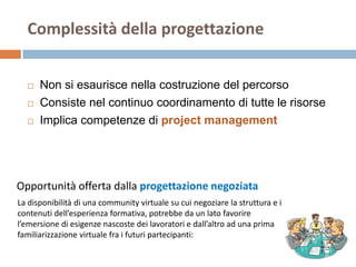 Progettare l'e-Learning