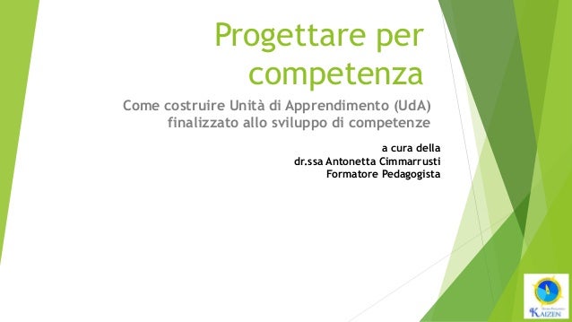 Progettare Per Competenza