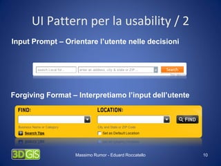 Progettazione e realizzazione di sistemi webgis per il turismo