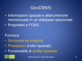 Progettazione e realizzazione di sistemi webgis per il turismo