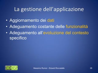 Progettazione e realizzazione di sistemi webgis per il turismo