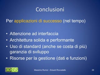 Progettazione e realizzazione di sistemi webgis per il turismo