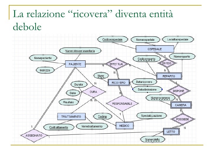 Progettazione Concettuale Database Ospedale