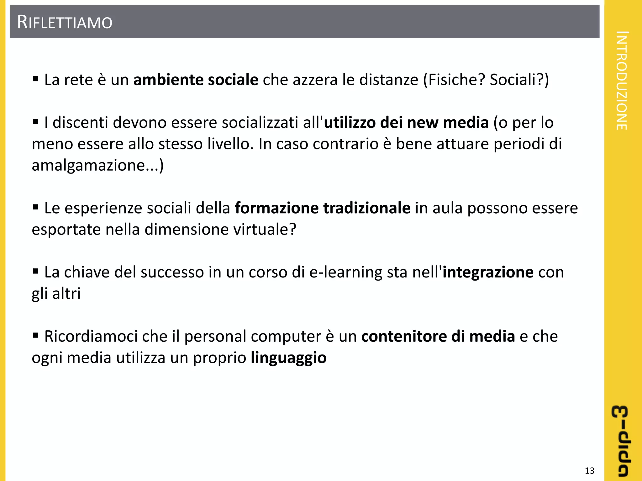 Learning object: Definizione - Progettazione - Realizzazione