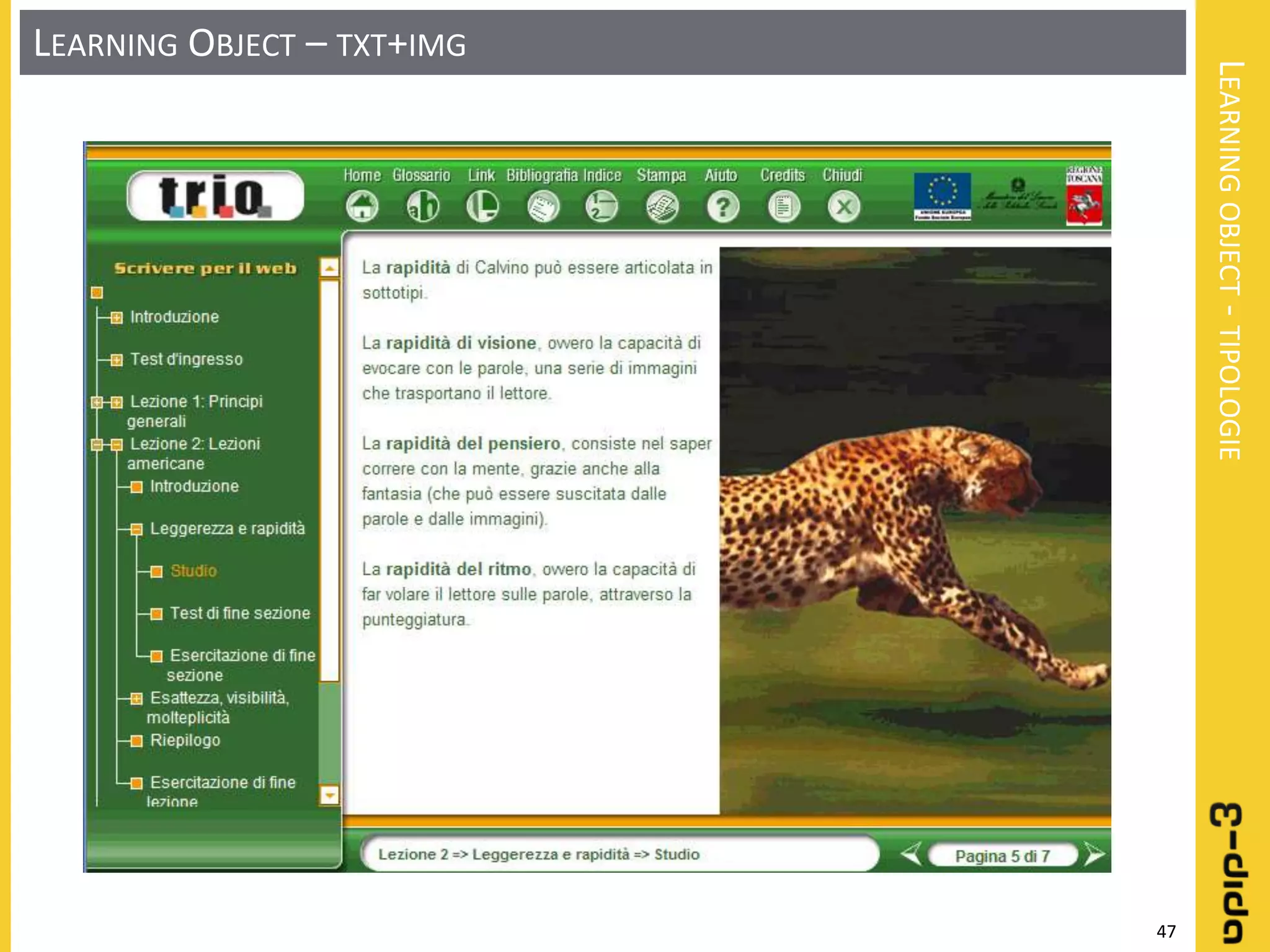 Learning object: Definizione - Progettazione - Realizzazione