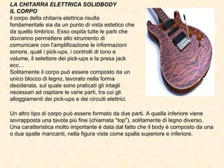 Progetto Chitarra