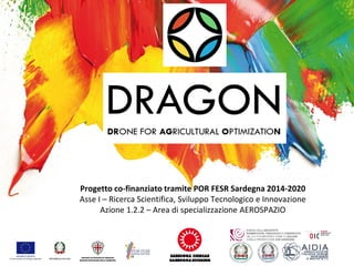 Progetto co-finanziato tramite POR FESR Sardegna 2014-2020
Asse I – Ricerca Scientifica, Sviluppo Tecnologico e Innovazione
Azione 1.2.2 – Area di specializzazione AEROSPAZIO
 