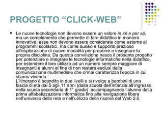 PROGETTO “CLICK-WEB” ,[object Object]