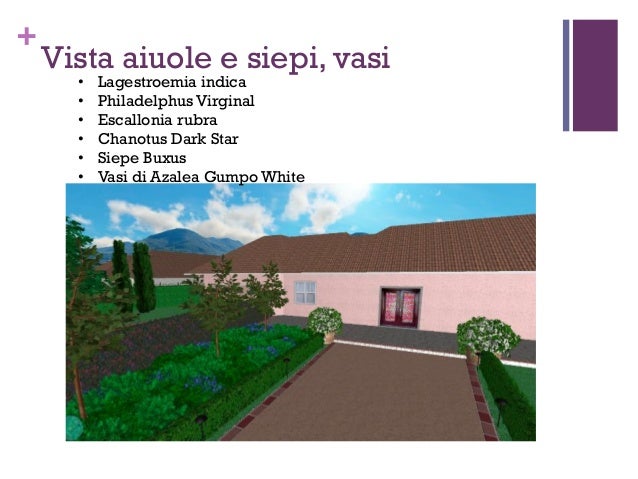 Progetto giardino residenziale frontera francesco esame corso garden … Garden design corsi