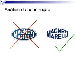 Análise da construção 
