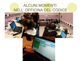ALCUNI MOMENTI
NELL’ OFFICINA DEL CODICE
 