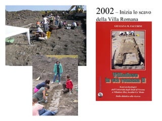 2002  – Inizia lo scavo della Villa Romana 