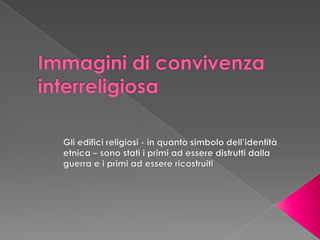 Progetto Pace A Prijedor   Presentazione