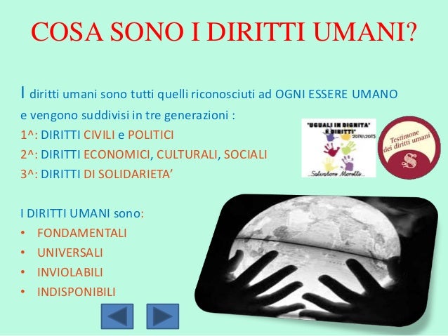 Progetto senato testimoni dei diritti presentazione video 3^ a b-c-d