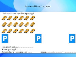 Le automobiline e i parcheggi
 