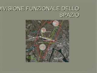 DIVISIONE FUNZIONALE DELLODIVISIONE FUNZIONALE DELLO
SPAZIOSPAZIO
 
