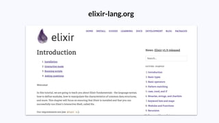 elixir-lang.org
 