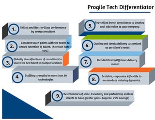 Progile Tech brochure | PDF | Business | Business and Finance